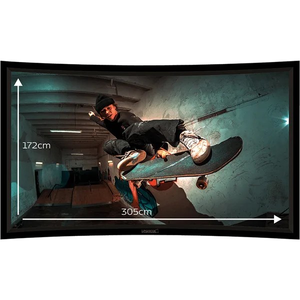 Lumene Movie Palace UHD 4K Curve 300C (16:9) - Écran de projection fixe