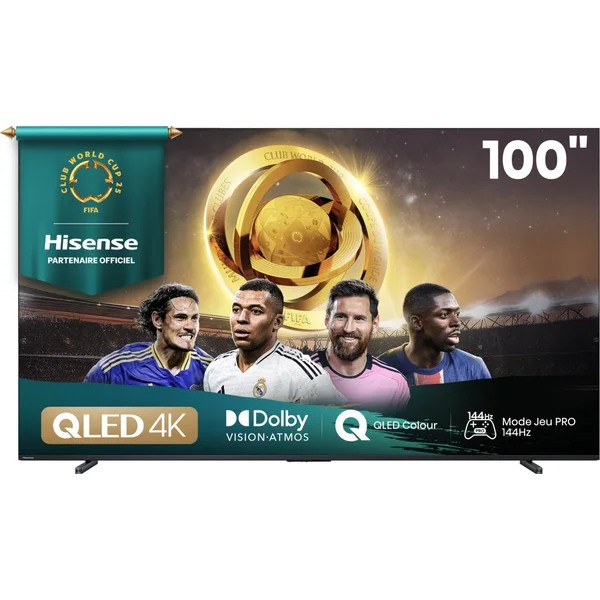 Hisense 100E7Q Pro 2025 - TV QLED 253cm