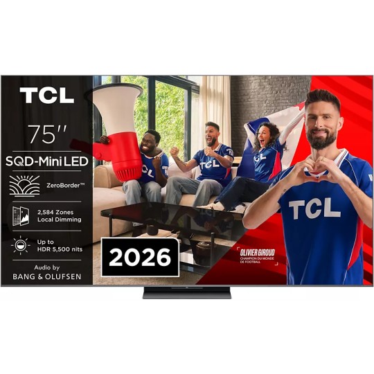 TCL 75C8L 2026 - TV Mini Led 189 cm