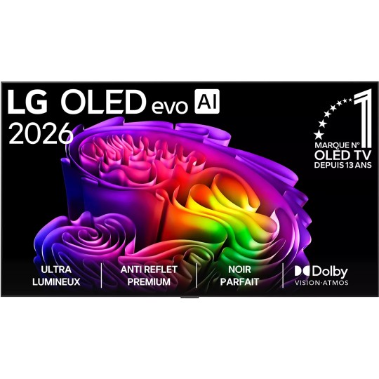 LG OLED77G6 2026 - TV OLED 4K 195CM avec support mural inclus