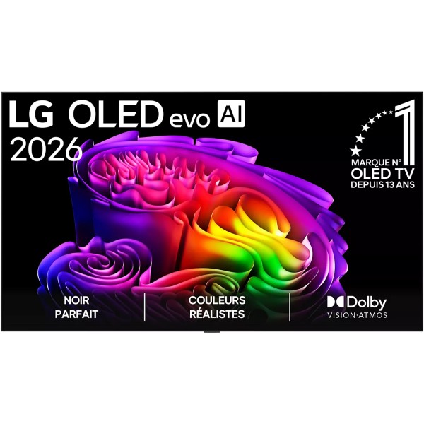 LG OLED97G6 2026 - TV OLED 4K 245CM avec support mural inclus
