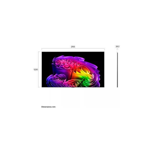 LG OLED97G6 2026 - TV OLED 4K 245CM avec support mural inclus