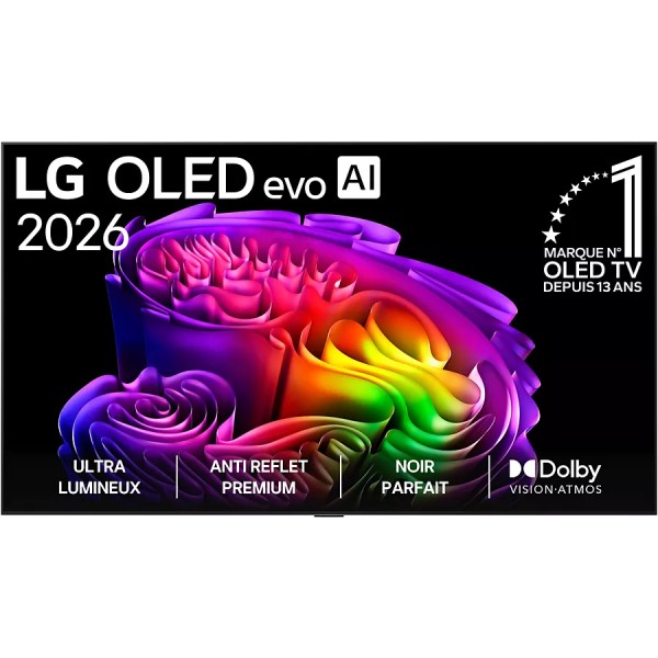 LG OLED83G6 2026 - TV OLED 4K 210CM avec support mural inclus