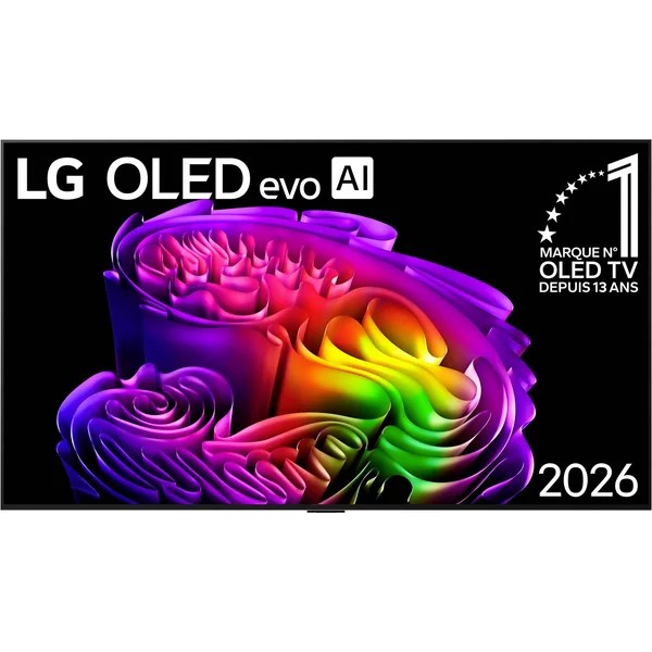 LG OLED65G6 2026 - TV OLED 4K 165CM avec support mural inclus