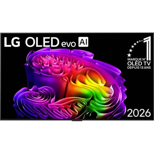 LG OLED55G6 2026 - TV OLED 4K 139CM avec support mural inclus
