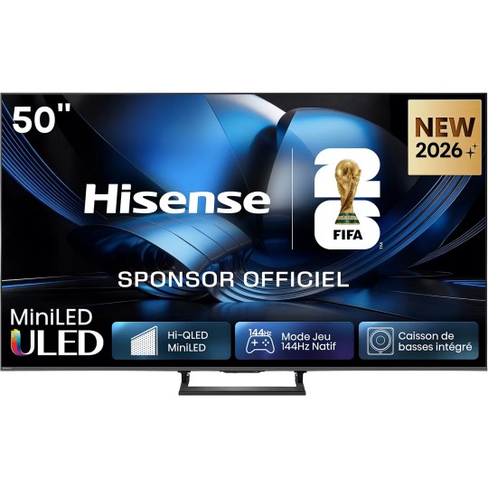 HISENSE 50U7SE 2026 - TV MINILED 4K 2026