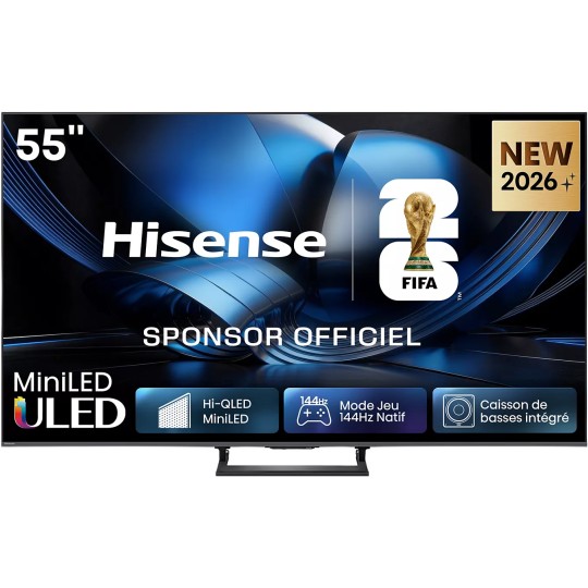 HISENSE 55U7SE 2026 - TV MINILED 4K 2026