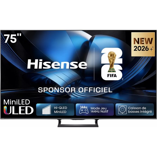 HISENSE 75U7SE 2026 - TV MINILED 4K 2026
