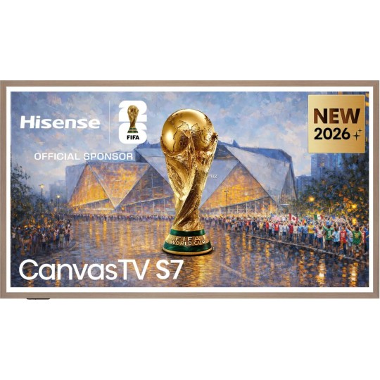 HISENSE Canvas 65S7S 2026 - TV QLED 4K UHD 165cm