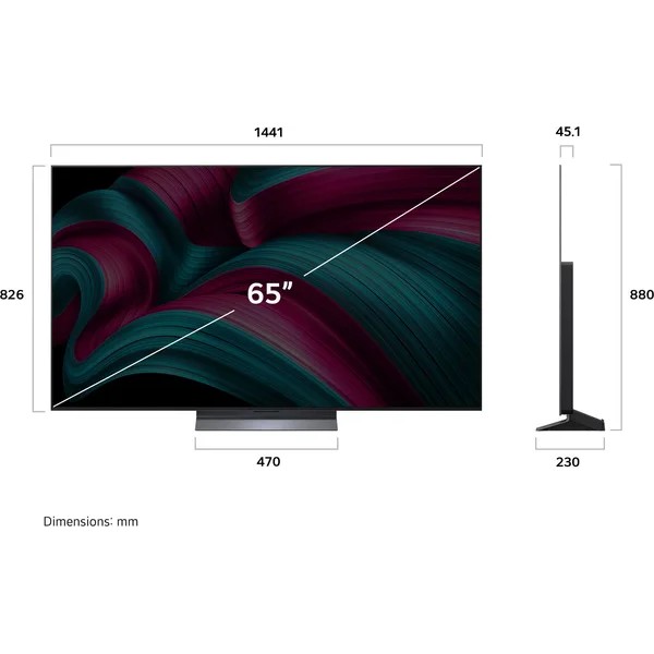 LG OLED65C5 2025 - TV OLED evo 4K 164cm
