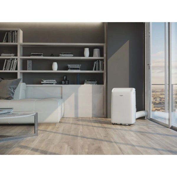 WHIRLPOOL - Climatiseur silencieux - blanc - PACF212HPW