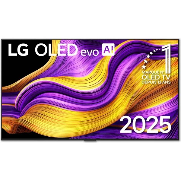 LG OLED55G5 2025 - TV OLED evo 4K 139cm avec support mural inclus 55"