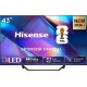 HISENSE 43A7S 2026 - TV QLED 4K UHD 108cm