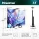HISENSE 43A7S 2026 - TV QLED 4K UHD 108cm