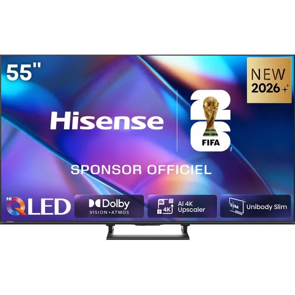 HISENSE 55A7S 2026 - TV QLED 4K UHD 139cm