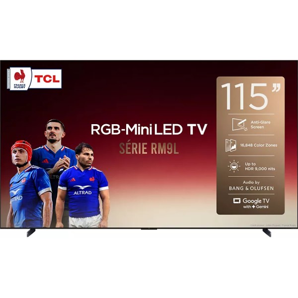TCL 115RM9L 2026 - TV RGB Mini-LED 4K 291cm