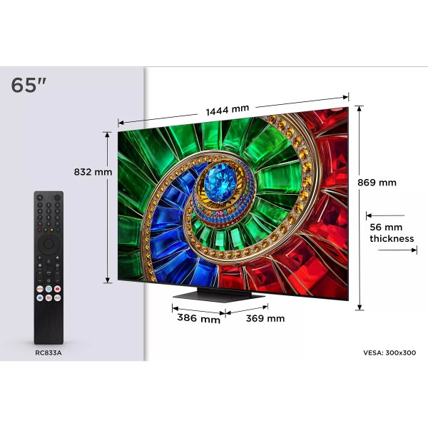 TCL 65RM7L 2026 - TV RGB Mini-LED 4K 164cm