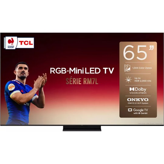 TCL 65RM7L 2026 - TV RGB Mini-LED 4K 164cm