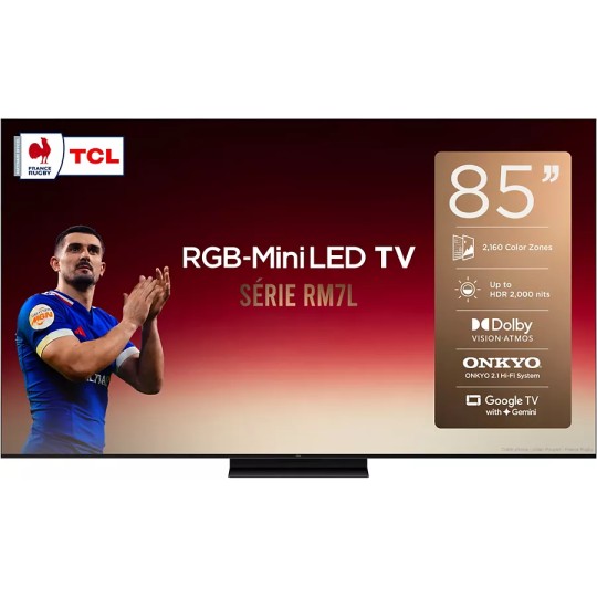 TCL 85RM7L 2026 - TV RGB Mini-LED 4K 215cm