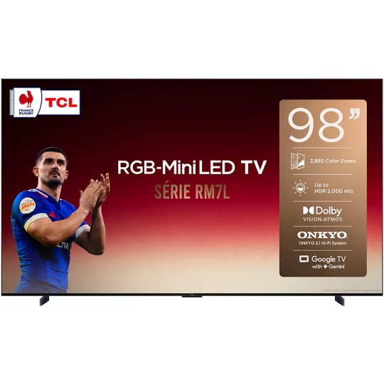 TCL 98RM7L 2026 - TV RGB Mini-LED 4K 248cm