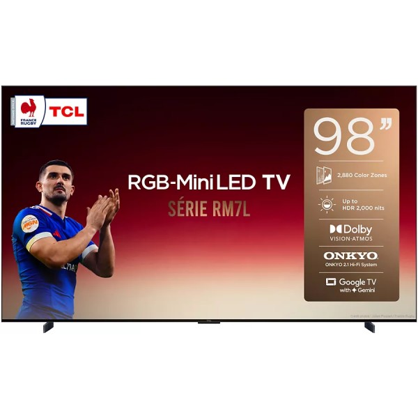 TCL 98RM7L 2026 - TV RGB Mini-LED 4K 248cm
