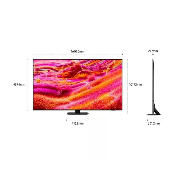 Samsung 75QN90F 2025 - TV Mini Led Neo QLED 4K - 189cm