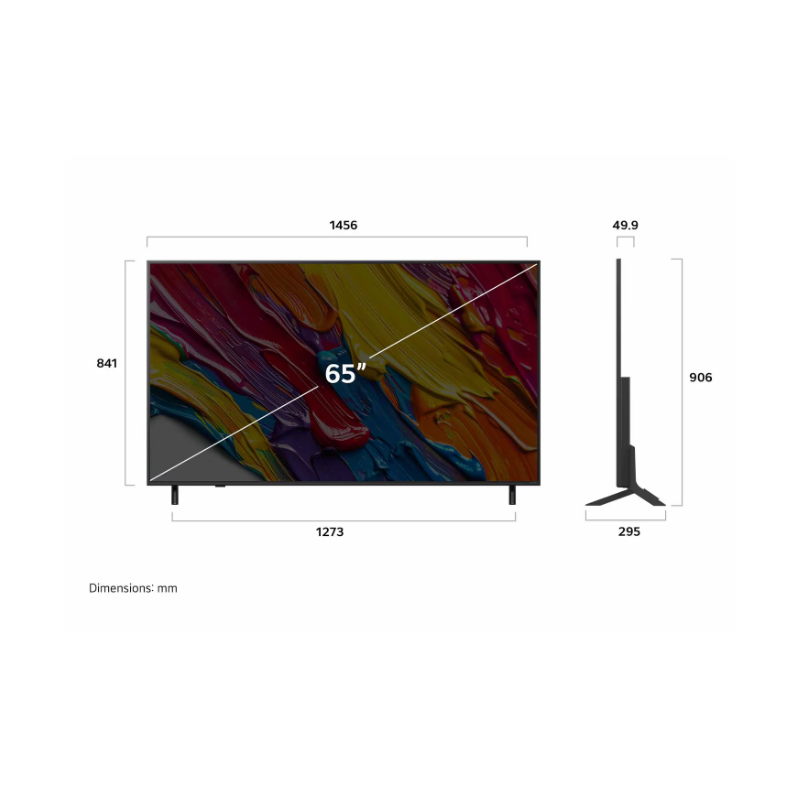 TV QNED evo MiniLED AI 164cm (65") LG 65QNED86A6A, 4K Smart TV · LG