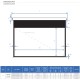 Lumene Show Place Extra Bright LT 400C (180") - Écran de projection électrique