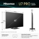 HISENSE 65U7Q PRO 2025 - TV Mini Led 164cm