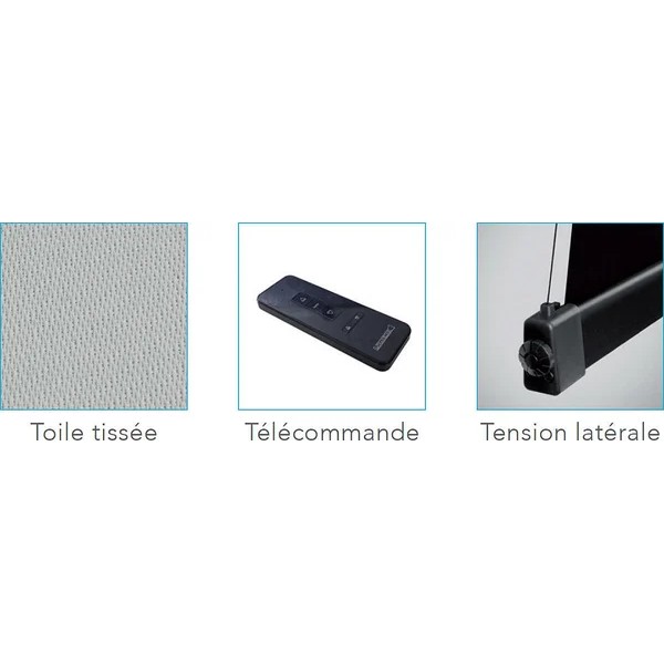 Lumene Show Place UHD 4K acoustic 270C (16:9) - Écran de projection électrique