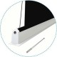 Lumene Show Place UHD 4K/8K platinum 300C (16:9) - Écran de projection électrique