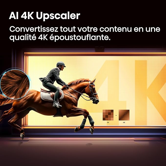 Qualité image 4K Hisense A6S