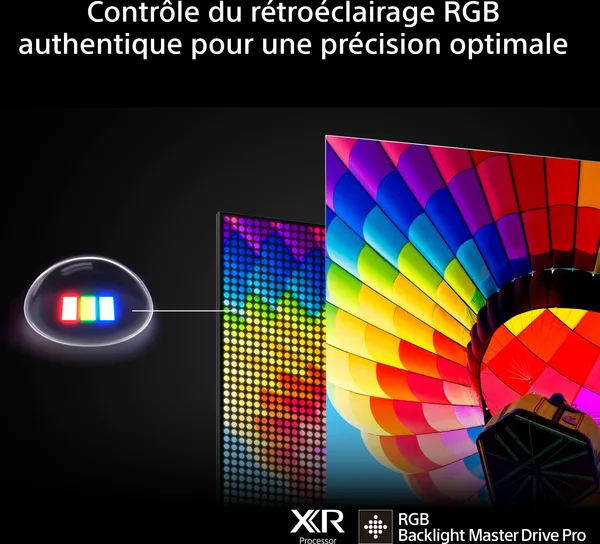 Technologie True RGB Sony BRAVIA 9 II