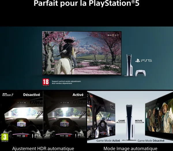 Gaming 4K 120 Hz Sony BRAVIA 9 II