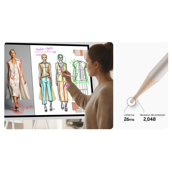 Tableau blanc numérique Samsung Flip Pro 5