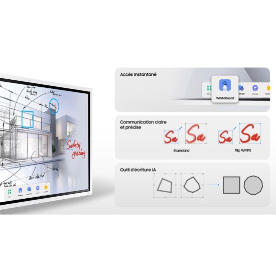 Partage écran Samsung SmartView Plus Flip Pro