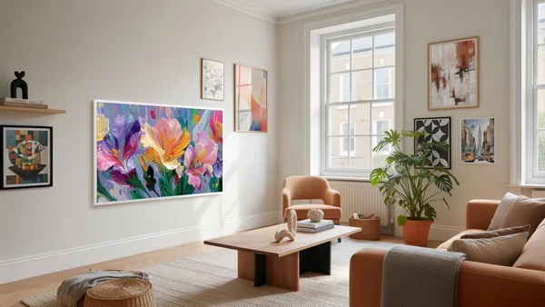 LG Gallery TV LX7 avec cadre interchangeable