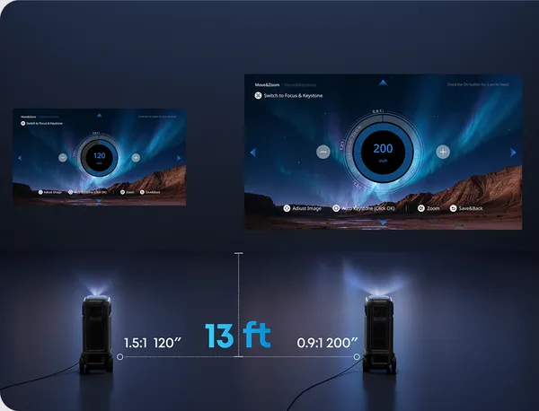 Nebula X1 Pro extérieur