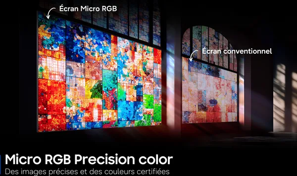 Technologie Micro RGB Samsung
